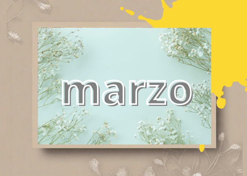 marzo