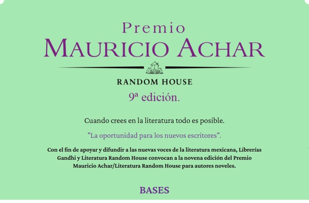 ¡Participa y sé reconocido! Últimos días para postular al prestigioso Premio Mauricio Achar, ¡no pierdas la oportunidad hasta el 1 de agosto de 2023!