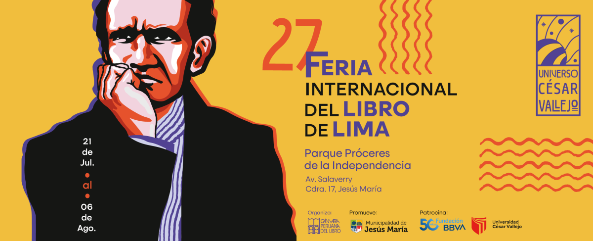 César Vallejo figura central de la 27° Feria Internacional del Libro de Lima